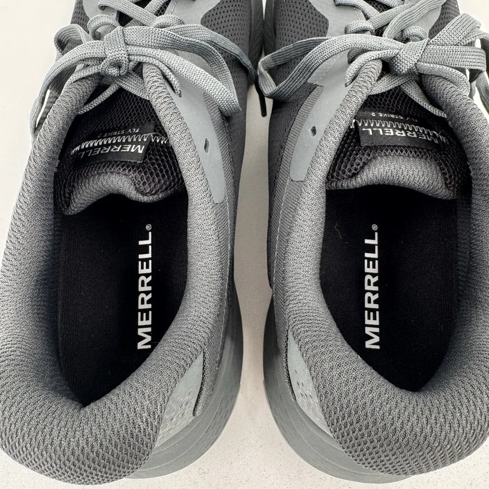 Merrell Men's Fly Strike 2 Low Trail Running Shoes Size 12 Gray/Black J068547